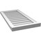 Ekena Millwork Vertical Surface Mount PVC Gable Vent w/ 2"W x 2"H , Brickmould Sill Frame, 16"W x 32"H GVPVE16X3203SN - alternate 5